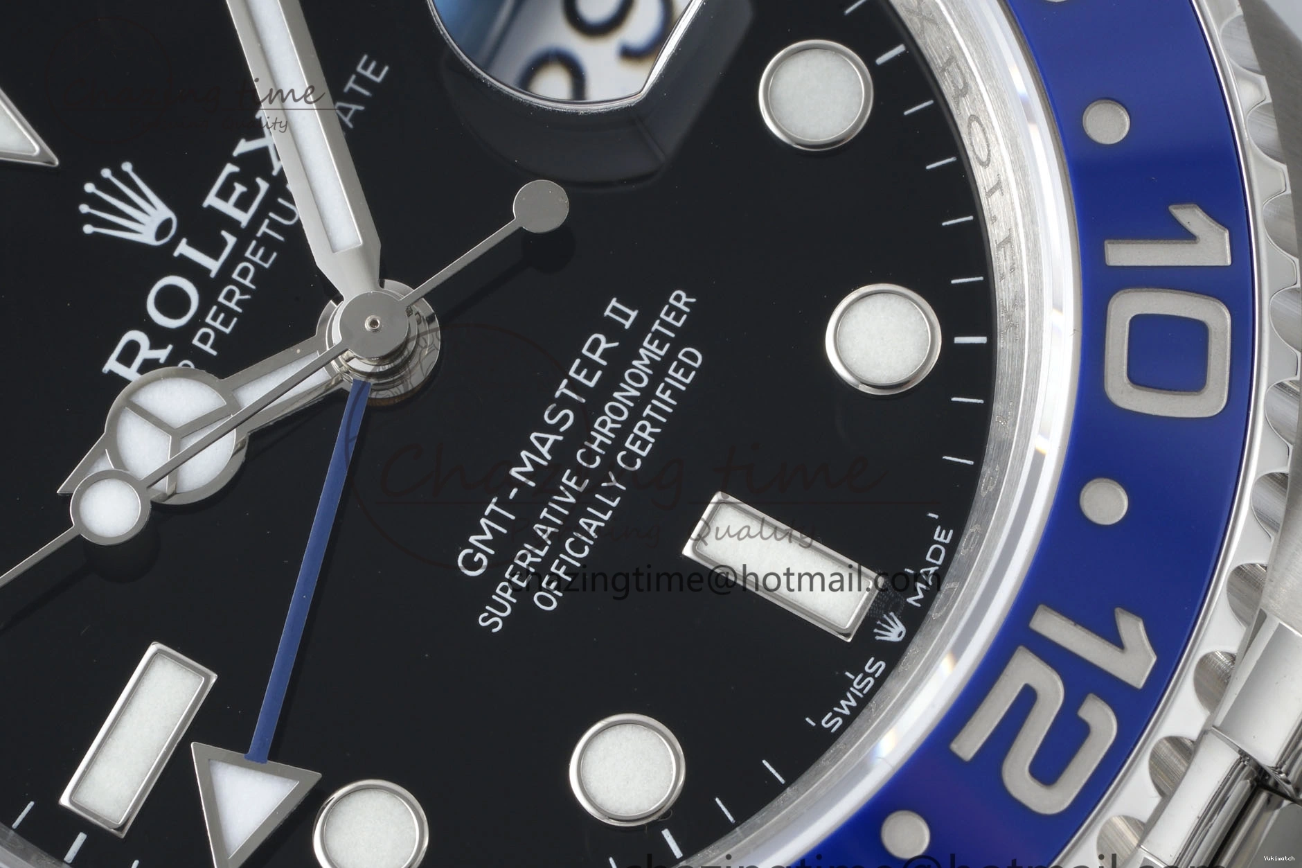 BLNR Jubilee Best Edition 126710 K3285 Factory SS CHS KING GMT II 904L Master Bracelet on 1:1 0105